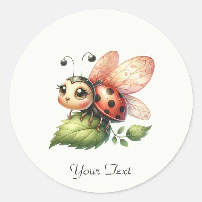Ladybug Sticker (Vorderseite)