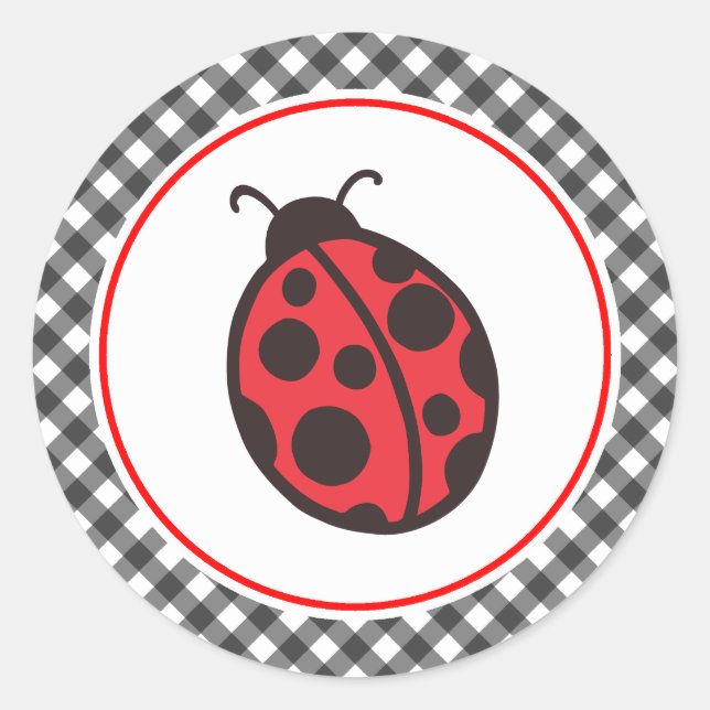 Ladybug Stickers (Vorderseite)