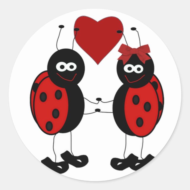 Ladybug Stickers (Vorderseite)