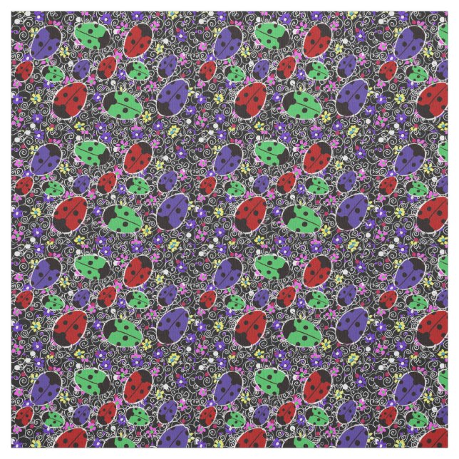 Ladybug Stoff (Muster)