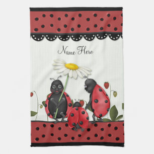 Ladybug Stroll - Anpassen Handtuch