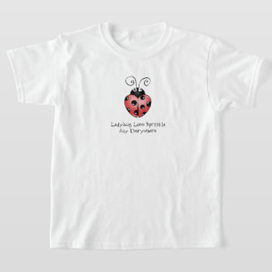 Ladybug Summer Vibes Fun und spielerisches Insekte T-Shirt