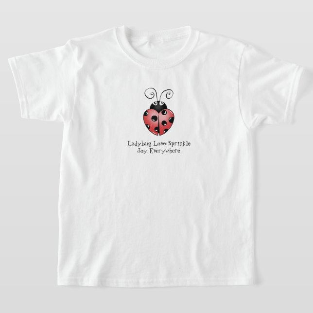 Ladybug Summer Vibes Fun und spielerisches Insekte T-Shirt (Ablage )