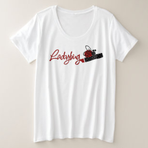 Ladybug - T-shirt de base plus taille féminine