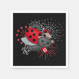 Ladybug-T - Shirt Serviette