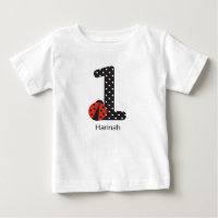 Ladybug T - Shirt zum ersten Geburtstag