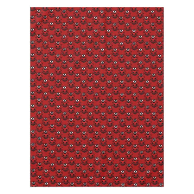 Ladybug Tablecloth Ladybug Ladybird Art Tableclout Tischdecke (Vorderseite)