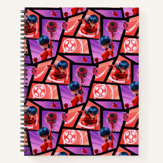 Ladybug & Tikki Muster Notizbuch