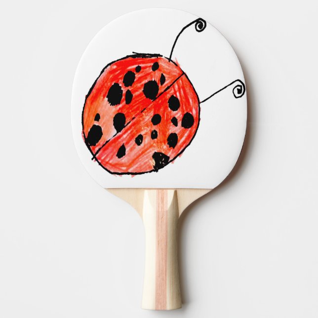 Ladybug Tischtennis Schläger (Vorderseite)