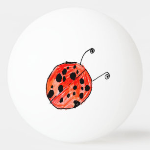 Ladybug Tischtennisball