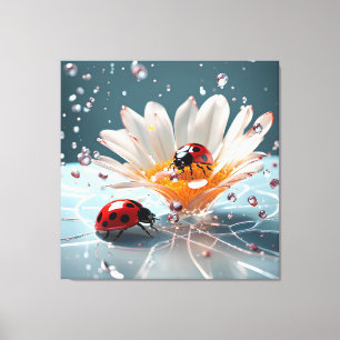 Ladybug - Toile Emballée Premium (Gloss)