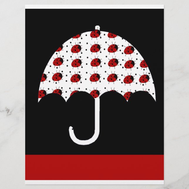 Ladybug Umbrella Design (Vorderseite)