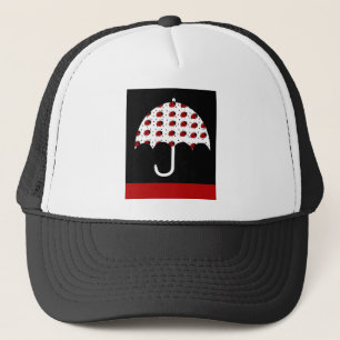Ladybug Umbrella Design Truckerkappe