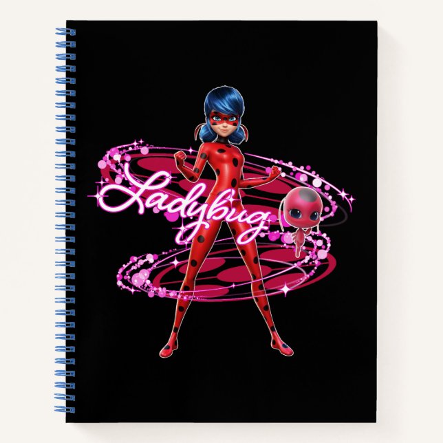 Ladybug und Tikki Graphic Notizbuch (Vorderseite)