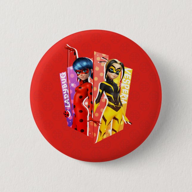 Ladybug und Vesperia Graphic Button (Vorderseite)