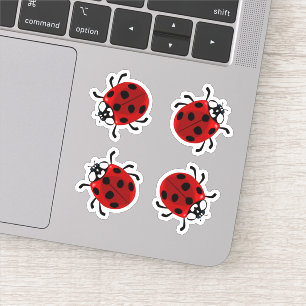 Ladybug Vinyl Stickers Aufkleber