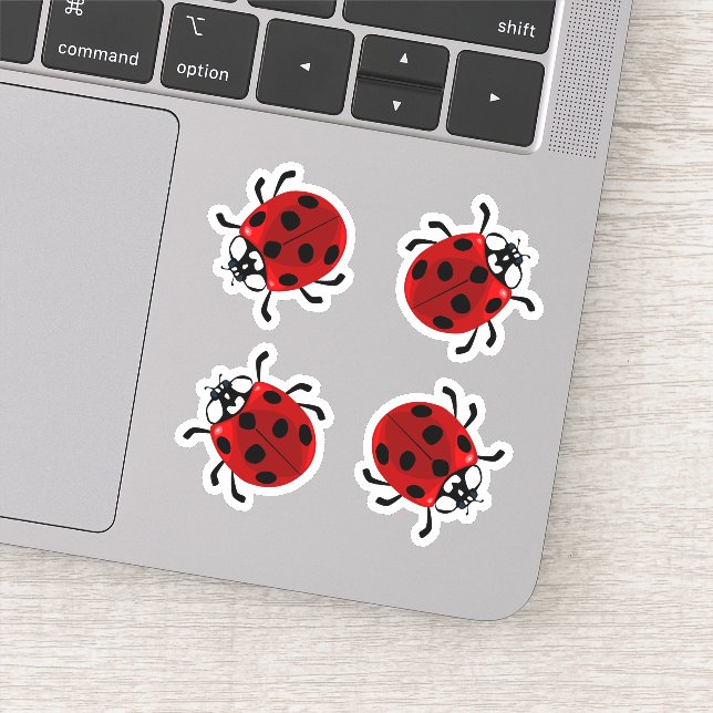Ladybug Vinyl Stickers Aufkleber (Detail)