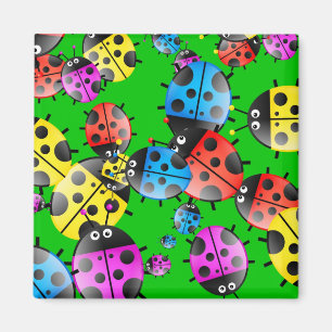 Ladybug Wallpaper Magnet