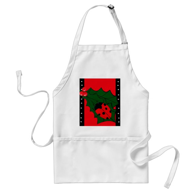 Ladybug Weihnachtszeit-Schürze Schürze (Vorne)