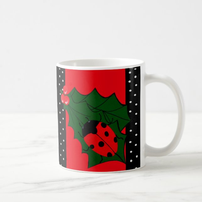 Ladybug Weihnachtszeit-Tasse Kaffeetasse (Rechts)
