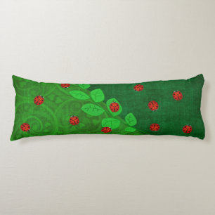 Ladybug Whimsey 3D Folk Art Seitenschläferkissen