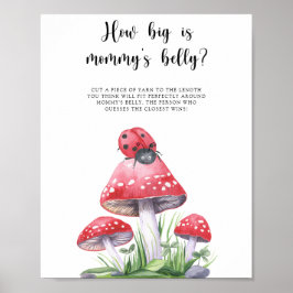 Ladybug - Wie groß ist das Bauchspiel der Mama Poster