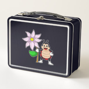 Ladybug with metall brotdose