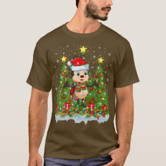 Ladybug Xmas Lights Santa Ladybug Christmas Tree  T-Shirt
