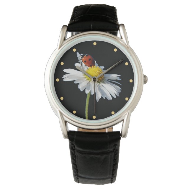 Ladybug zu Daisy Armbanduhr (Vorderseite)