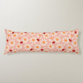 Ladybugs and Daisies Seitenschläferkissen