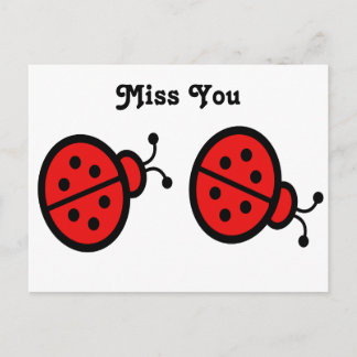 Ladybugs Art Postkarte