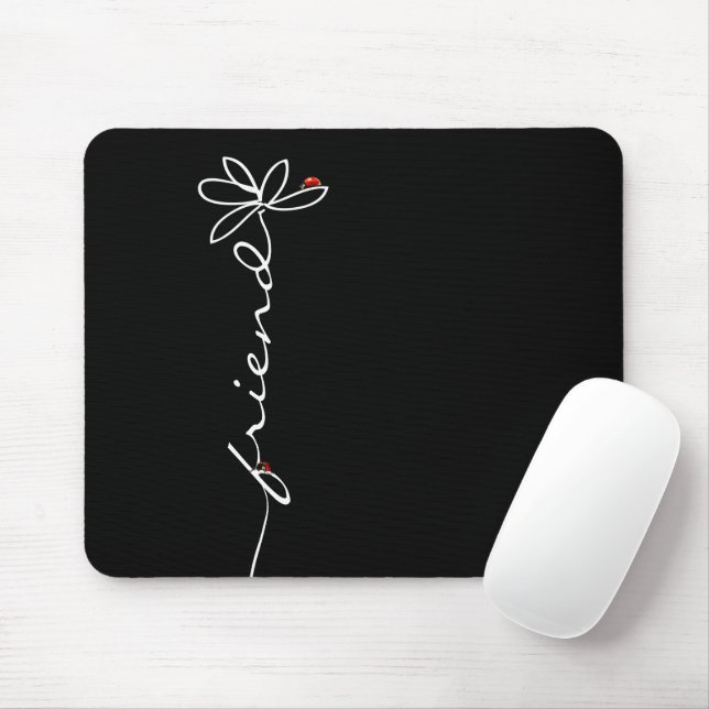 Ladybugs auf Doddle Daisy for Friend Mousepad (Mit Mouse)