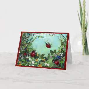 Ladybugs bei Spielnotecards Karte