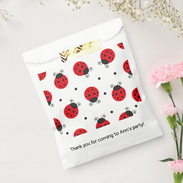 Ladybugs Birthday Party Baby Brautparty Geschenktütchen (Versiegelt)