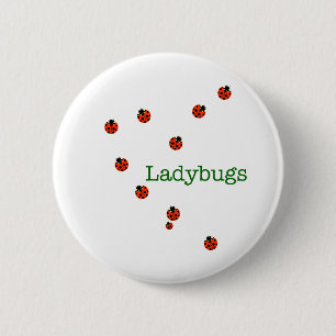 Ladybugs Button