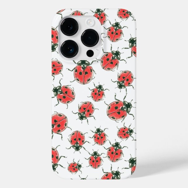 Ladybugs Case-Mate iPhone 14 Pro Hülle (Rückseite)