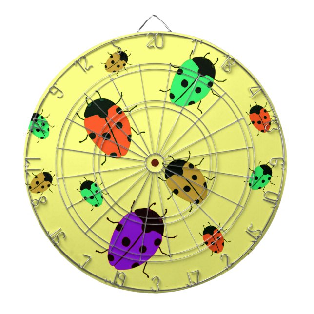 LADYBUGS DARTSCHEIBE (vorne)