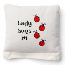 Ladybugs Design Cornhole Bean Bags