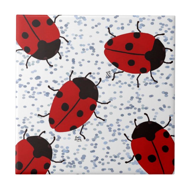LADYBUGS FLIESE (Vorderseite)