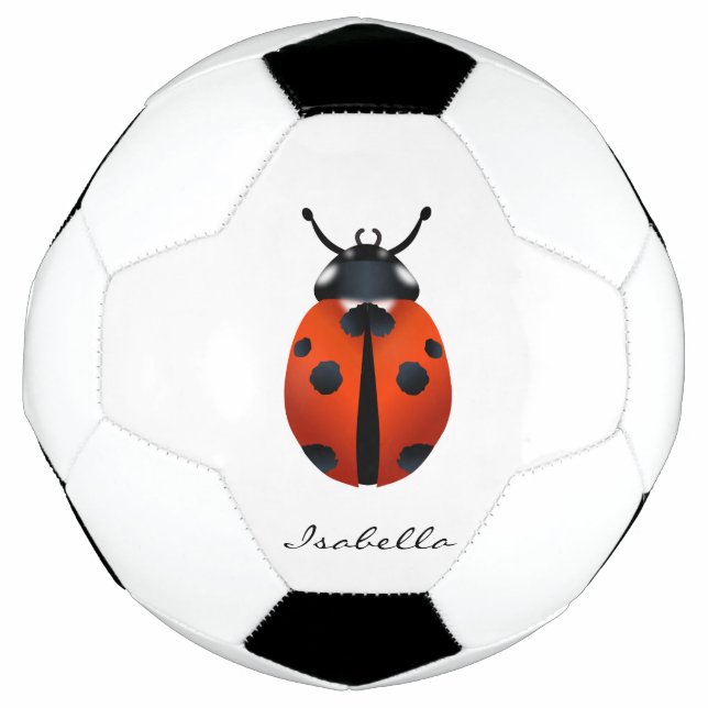 Ladybugs Fußball Ball (Vorderseite)