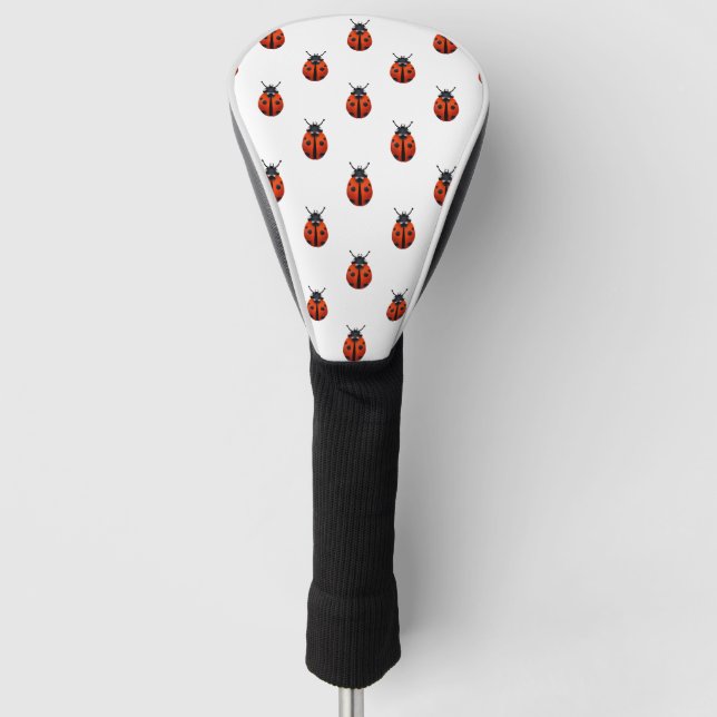 Ladybugs Golf Head Cover Headcover (Vorderseite)