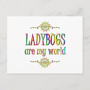 LADYBUGS ist meine Welt Postkarte