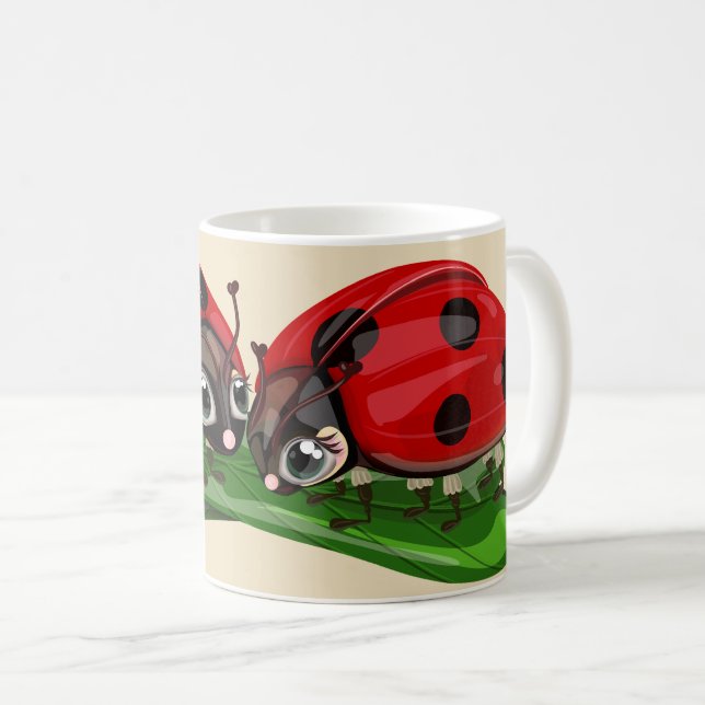 Ladybugs  kaffeetasse (VorderseiteRechts)