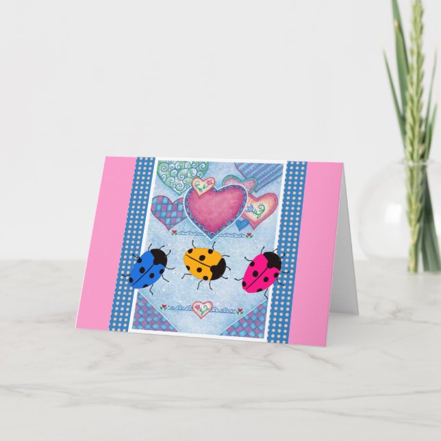 LADYBUGS KARTE (Vorderseite)