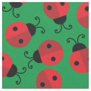 Ladybugs Kids Niedlich Bugs Baby Kinderzimmer Stoff