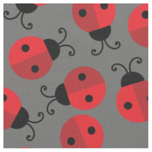 Ladybugs Kids Niedlich Bugs Baby Kinderzimmer Stoff