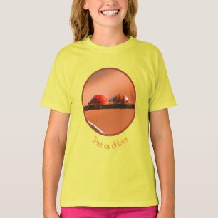 Ladybugs Play folgt dem Leader Personalisiert T-Shirt