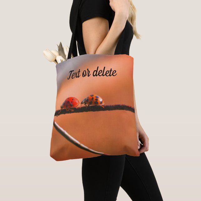 Ladybugs Play folgt dem Leader Personalisiert Tasche (Von Nahem)