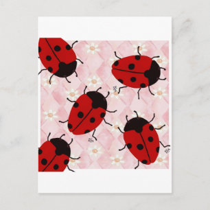 LADYBUGS POSTKARTE