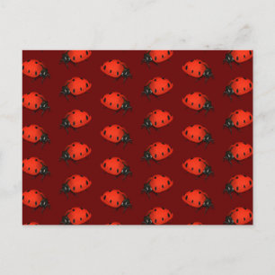 Ladybugs Postkarte